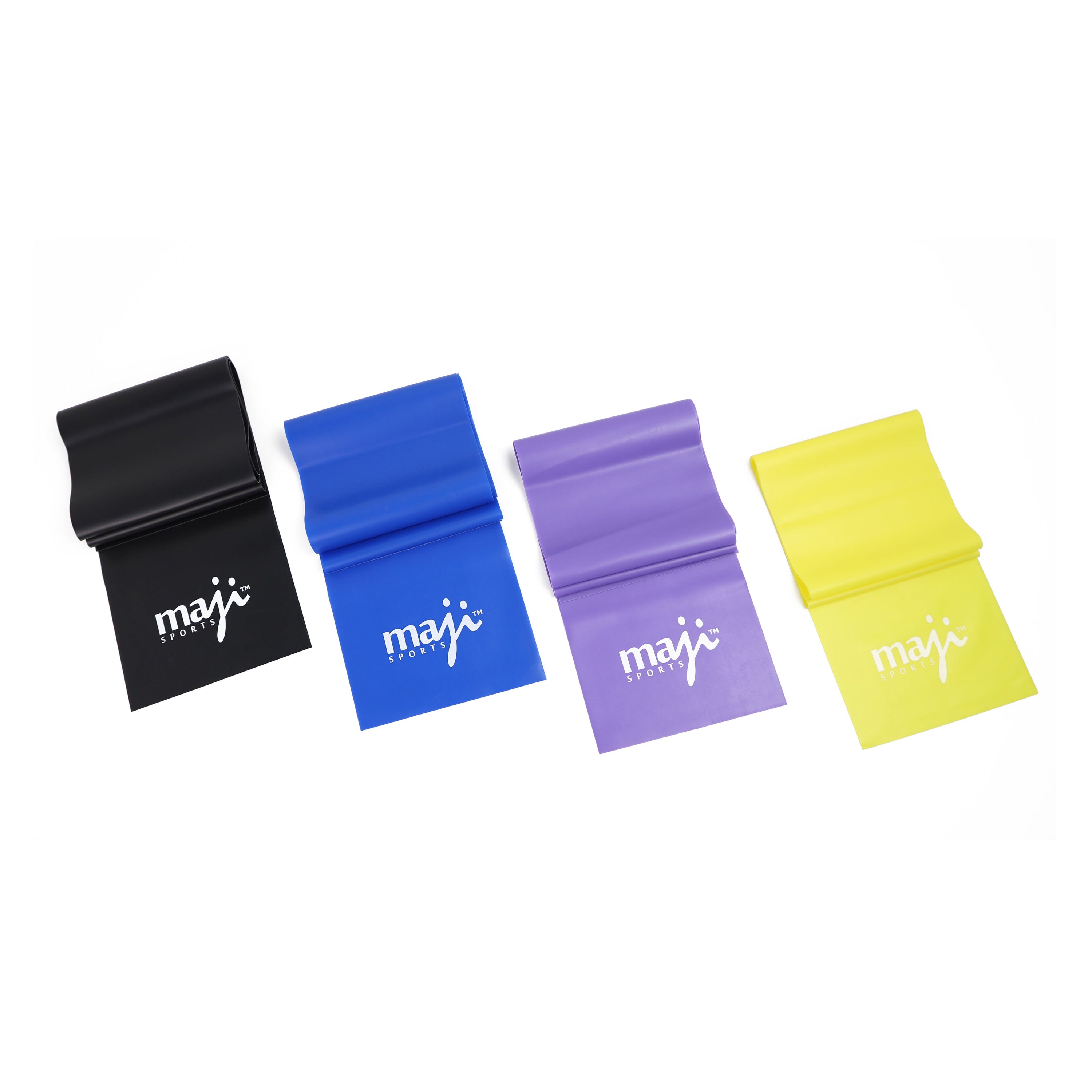 Maji Sports Exercise & Stretch Bands (Set of 4)