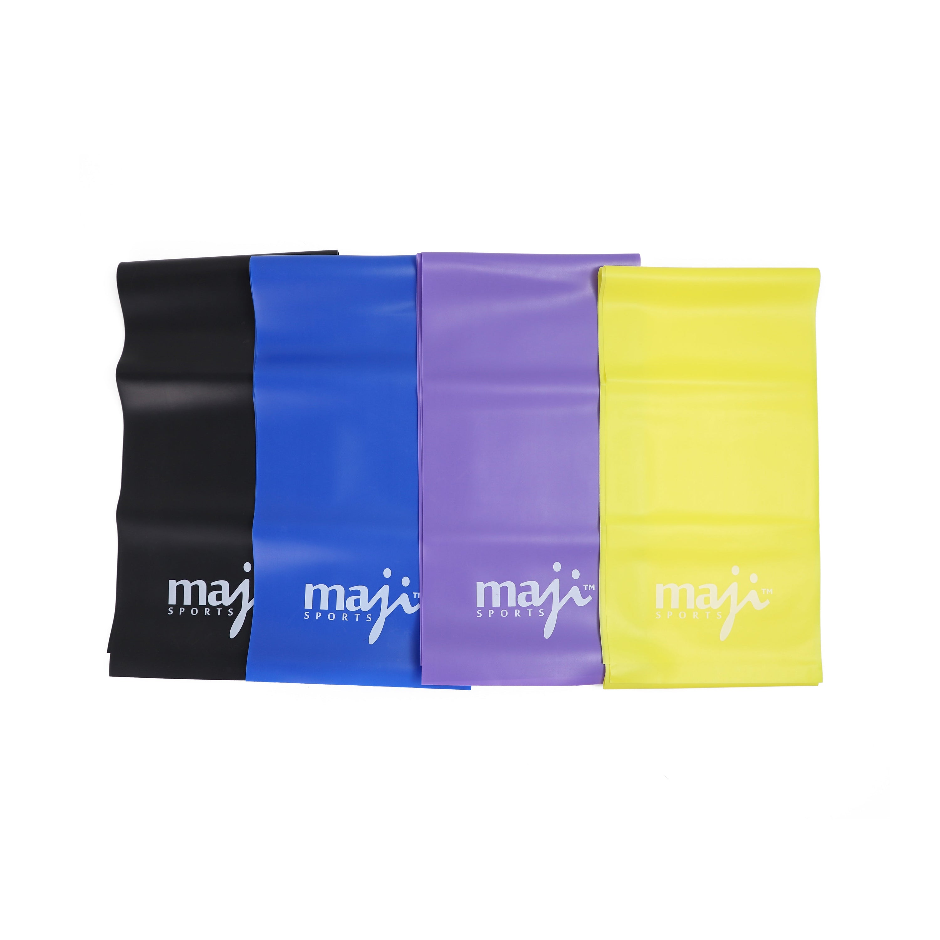 Maji Sports Exercise & Stretch Bands (Set of 4)